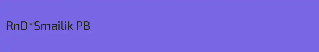 RnD*Smailik PB